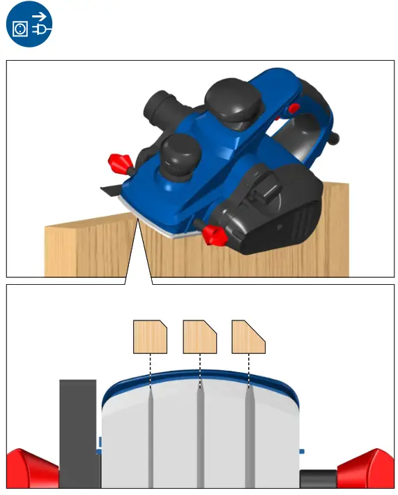 Gude HO 82-850 Hand Planer - fig15