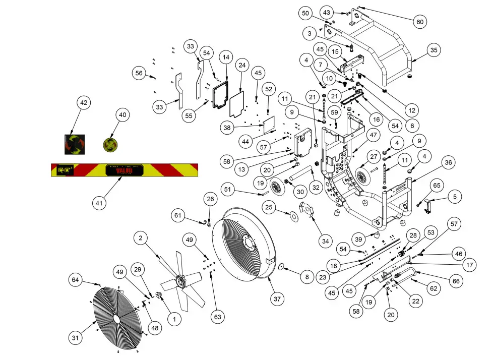 SUPERVAC V20 BK Ventilation Fan - figure 3