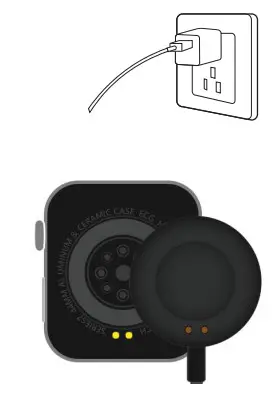 NU REPUBLIC THU14 Creed Smart Watch - Warning