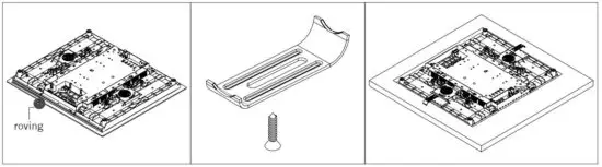 FIG 5 INSTALLATION OF COOKTOP