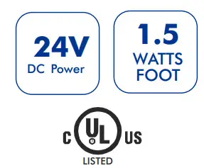 LED WORLD FC60M28 15.2M 24V X LED Flex Strip - icon 1