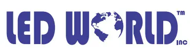 LED WORLD - logo