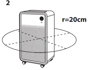 COLUMBIA VAC OPC1050N Air Dehumidifier-fig3