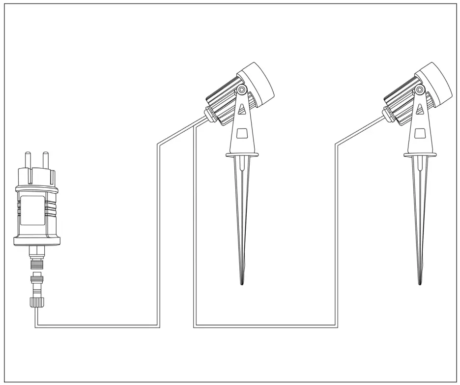 anslut 015777 Spot Light LED - fig