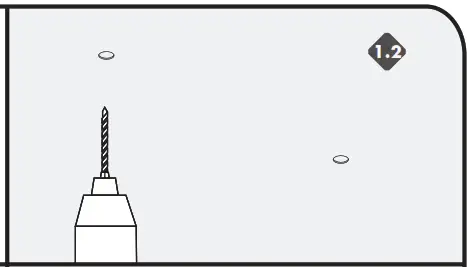 luminii BAR-XX Linear Illumination System - Drill holes