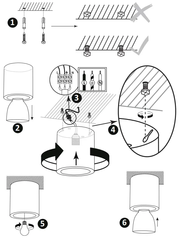 Sanico 311719 JUPITER Plafond Ceiling Lamp LED - 2