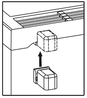 LIEBHERR GP 1386 20 Table Top Freezer with SmartFrost - Operating controls1