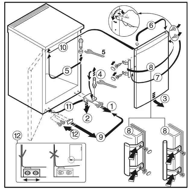 LIEBHERR GP 1386 20 Table Top Freezer with SmartFrost - Operating controls3