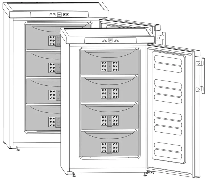 LIEBHERR GP 1386 20 Table Top Freezer with SmartFrost