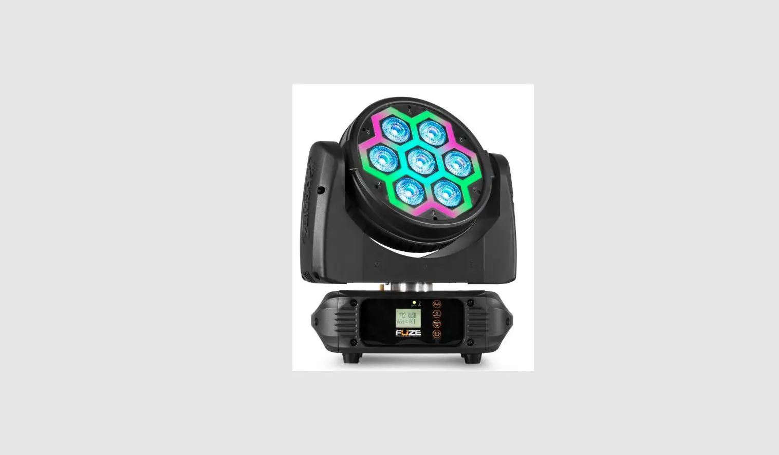 Beamz Fuze712 Moving Head Wash Light User Guide
