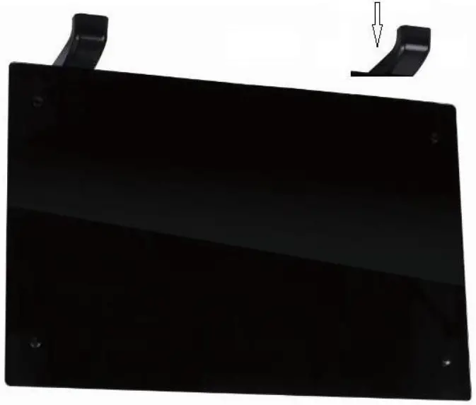 moda 12502321 ONYX Glass Electric Panel Heater - fig 3