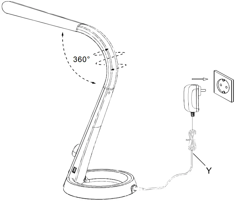 Paul Neuhaus 7610937 Bill LED Desk Lamp - Fig 1