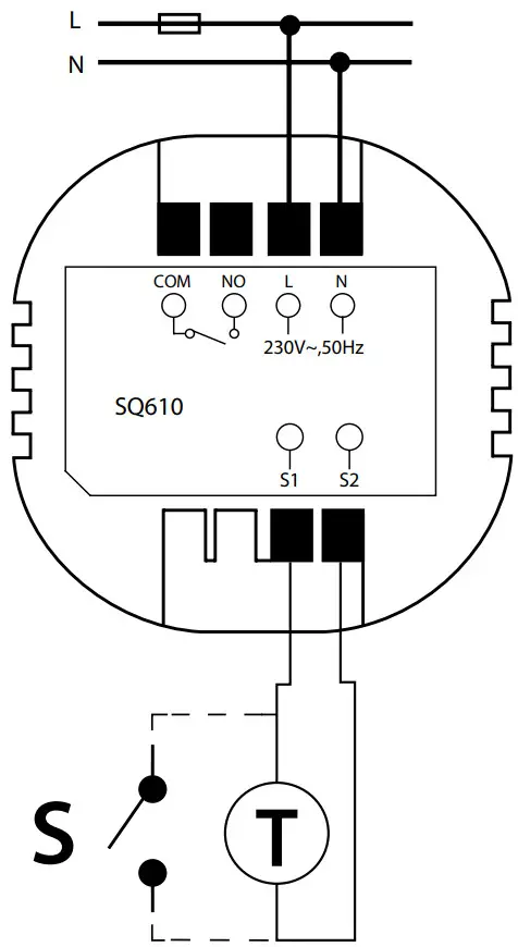 SALUS CONTROLS SQ610 Quantum Smart Thermostat - Fig 3