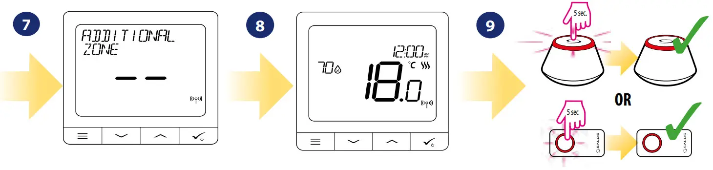 SALUS CONTROLS SQ610 Quantum Smart Thermostat - Fig 9