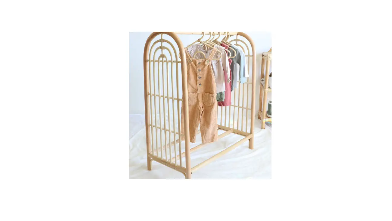 Anko P_43119974 Faux Rattan Nursery Clothes Rack Instruction Manual Anko P_43119974 Faux Rattan Nursery Clothes Rack Instruction Manual
