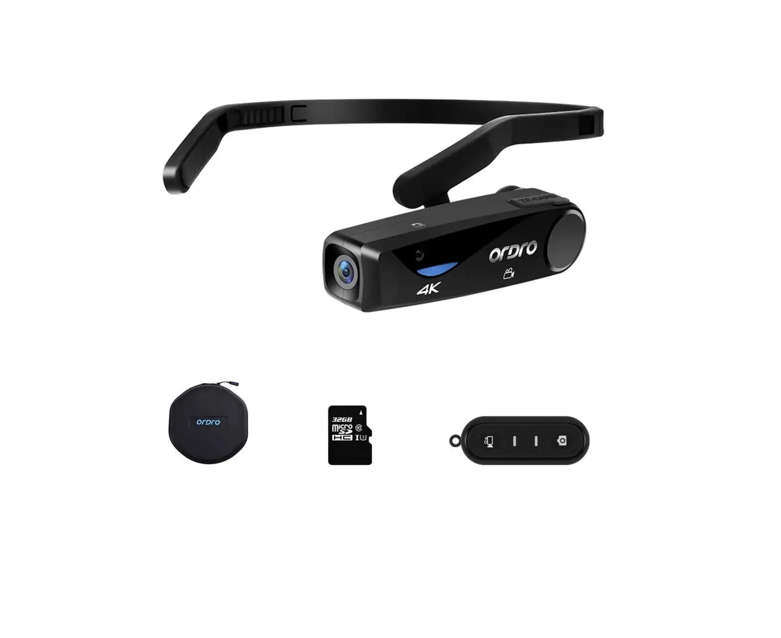 Ordro ‎ep6+w1 4k Head Mounted Camera User Manual