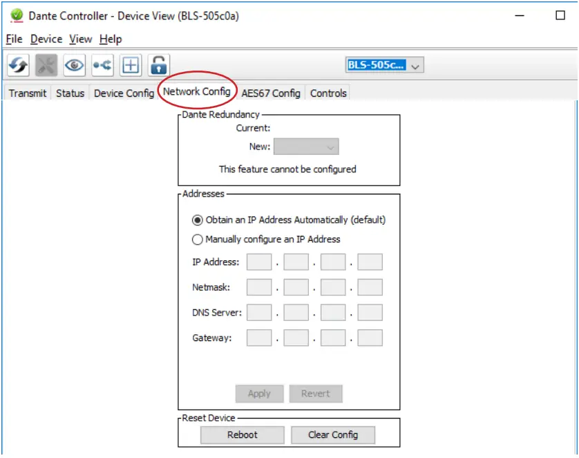 BLUSTREAM DA11ADE Dante Audio Analogue Decoder - Fig 4
