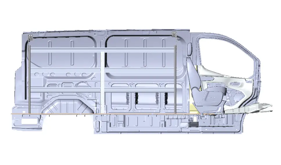 RANGER-N4-RS96-3 96 -3-Shelf-Unit-Truck-and Van-Equipment-52