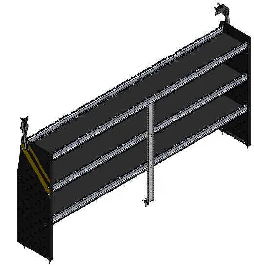 RANGER-N4-RS96-3 96 -3-Shelf-Unit-Truck-and Van-Equipment-PRODUCT-IMAGE