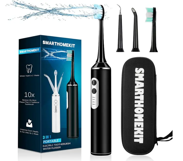 Water Dental Flosser with The Toothbrush Combo