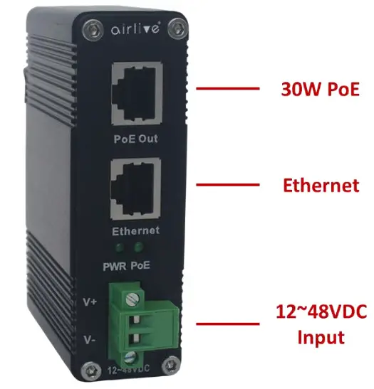 airlive INJ-1G-30W-1248 INJ-1G-30W-