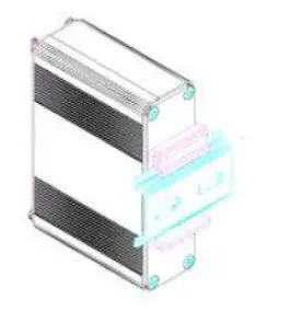 airlive INJ-1G-30W-1248 INJ-1G-30W- Rail clip