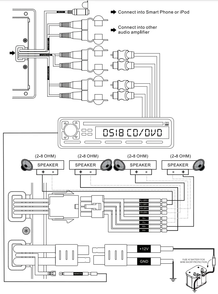 DS18-NXL-F4-1200-Watt-Flush-Mount-Waterproof-Marine-Boat-Amplifier-FIG-5
