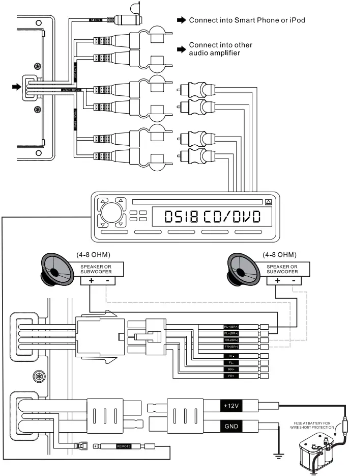 DS18-NXL-F4-1200-Watt-Flush-Mount-Waterproof-Marine-Boat-Amplifier-FIG-6