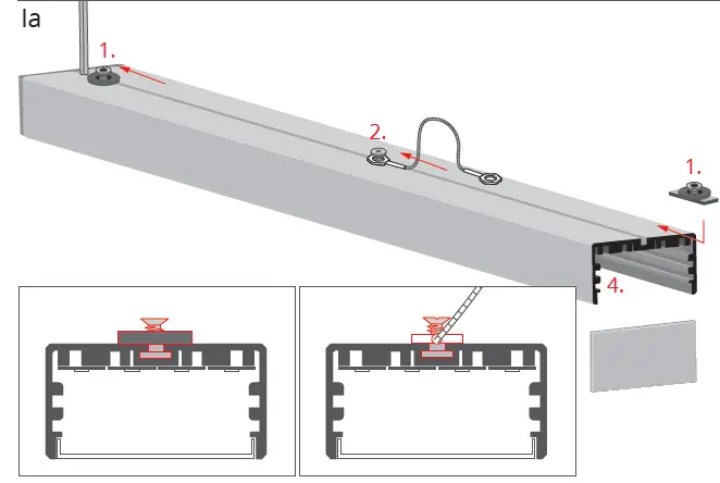 KLUS NEO-ZM-PLUS Mounting Brackets Set 4