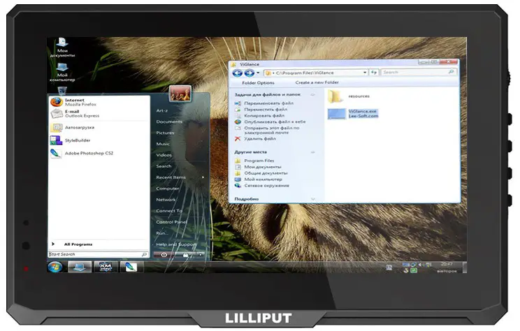 LILLIPUT 779GL-70NP-C-T China 7 Inch High Brightness Capacitive Touch Monitor