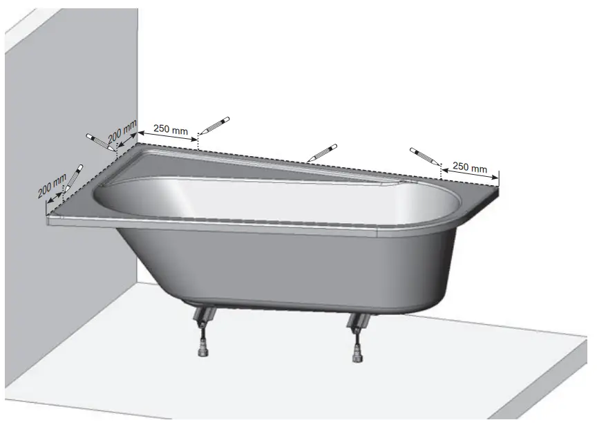 RAVAK CZA4100A00 Chrome Bathtub Panel - fig 10