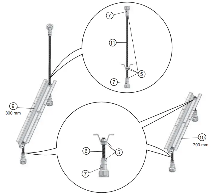 RAVAK CZA4100A00 Chrome Bathtub Panel - fig 6