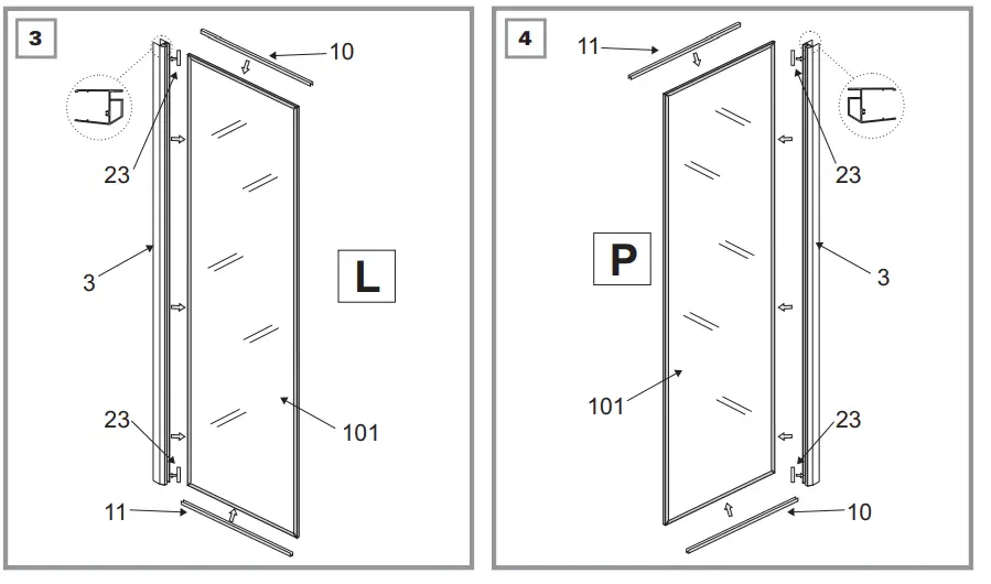 RAVAK RKRV2-80 Shower Cabin - fig 4