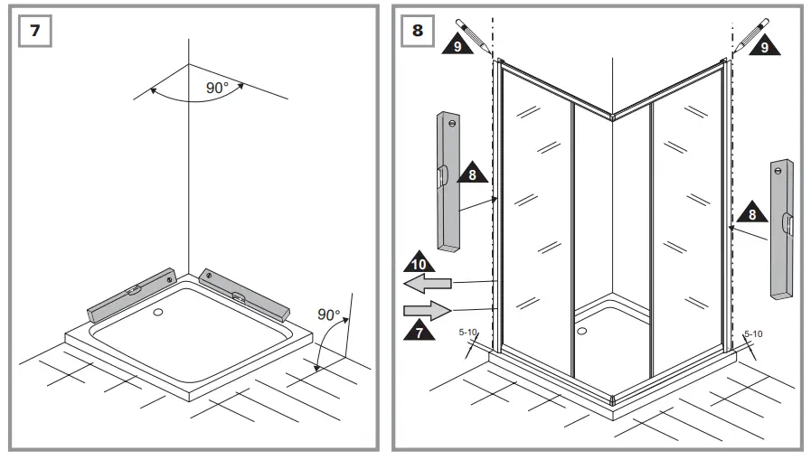 RAVAK RKRV2-80 Shower Cabin - fig 7