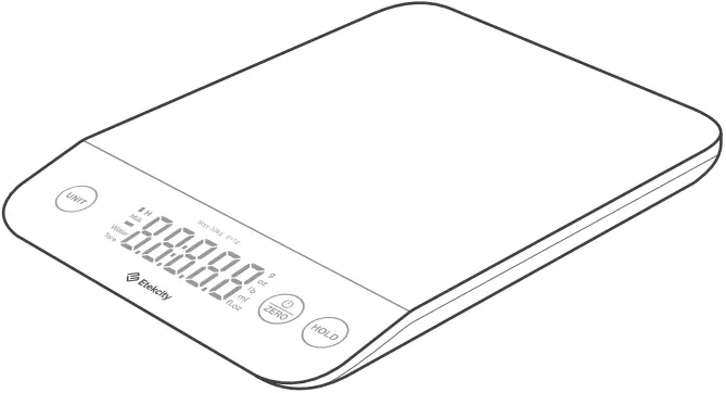 Etekcity KAMTKSECNUS0051 Luminary Kitchen Scale A01
