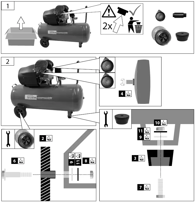 Gude-412-8-100-Compressed-Air-Compressor-fig-2