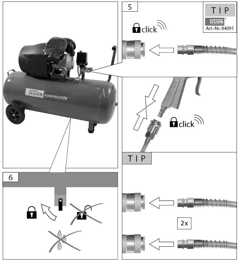 Gude-412-8-100-Compressed-Air-Compressor-fig-4