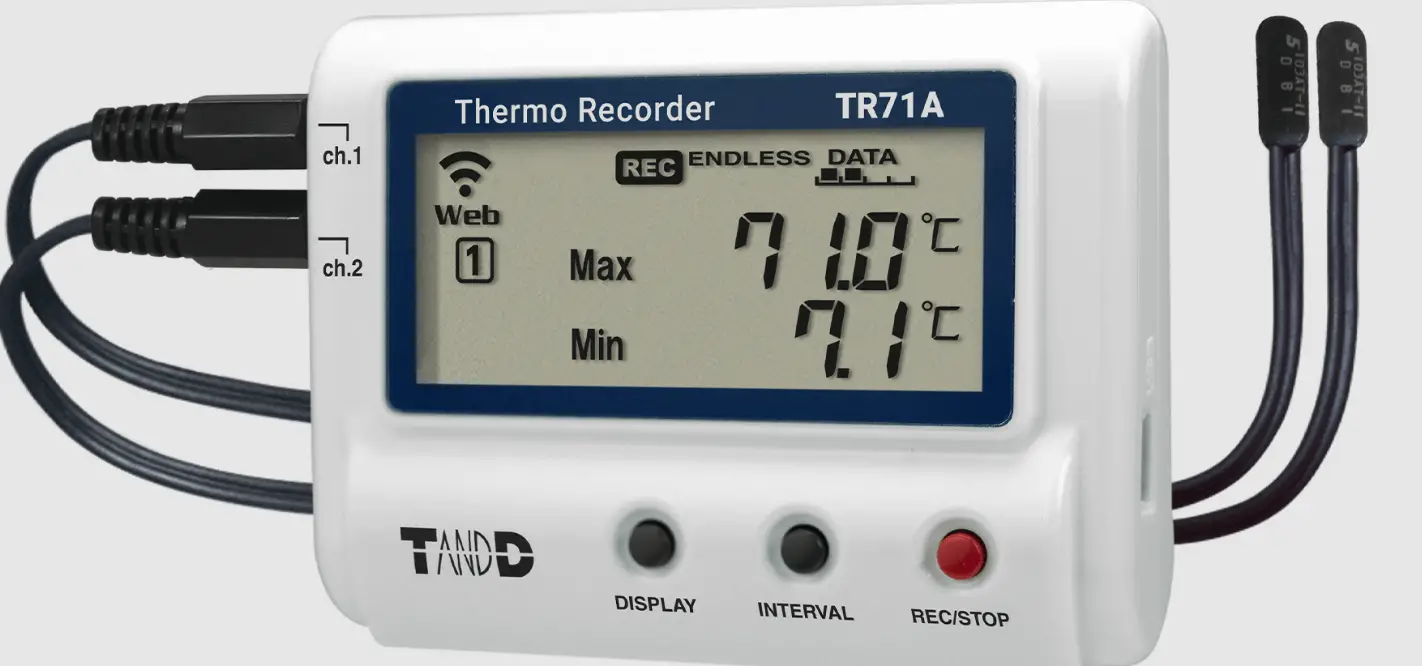 Tandd Tr71a Thermo Recorder User Manual