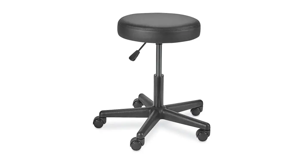 Uline H-7670 Vinyl Padded Mobile Shop Stool Installation Guide