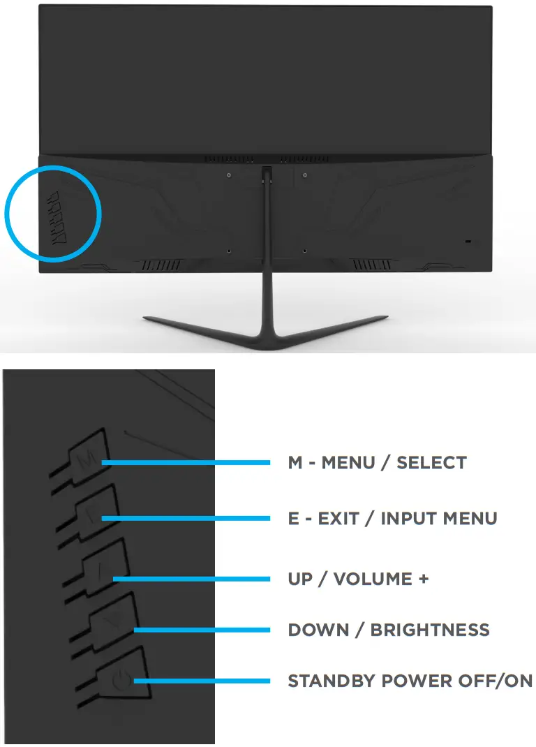 EKO K27FM 27 Inch Full HD Monitor - FIGURE 3