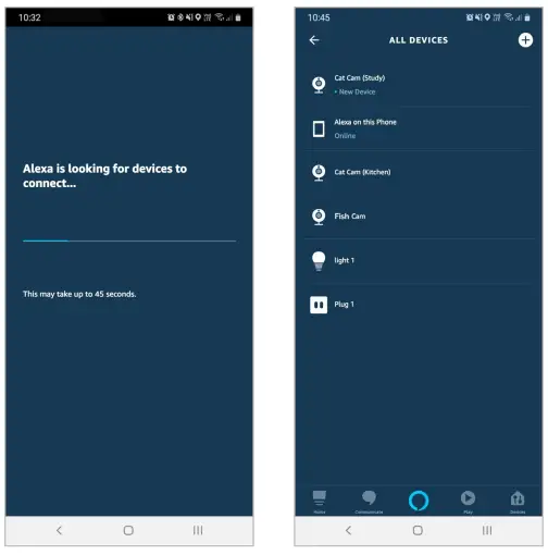 Adding "SmarterHome" to the Alexa app