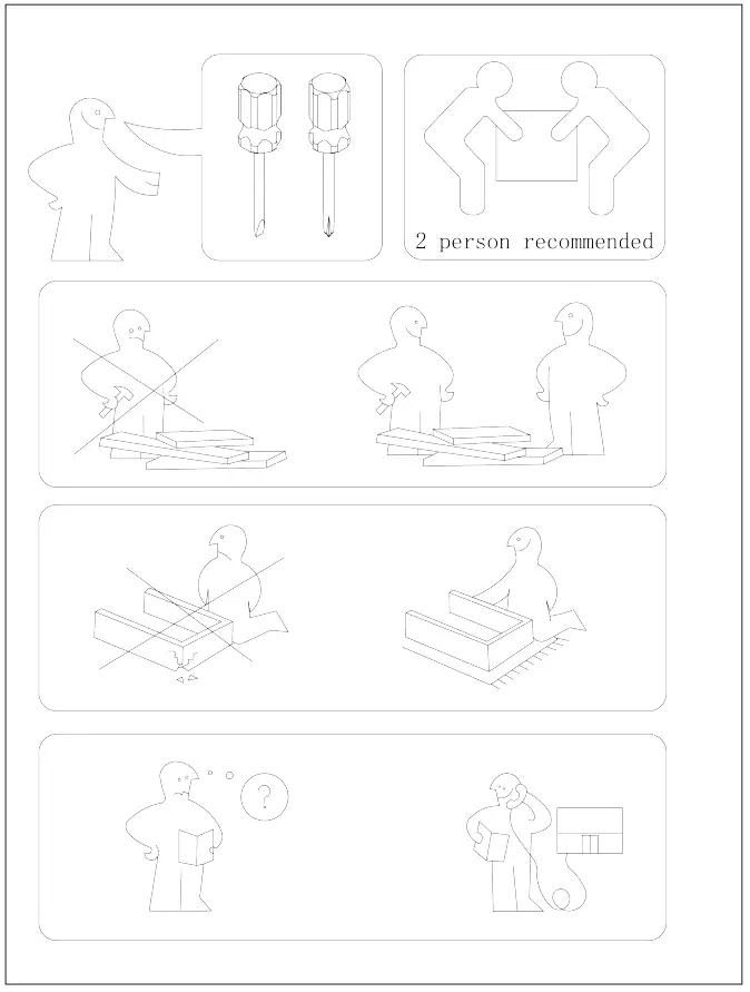 395912 SalesFever Highboard Safety information