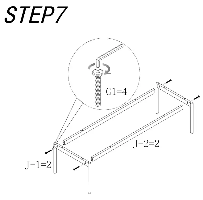 395912 SalesFever Highboard Assembly instruction