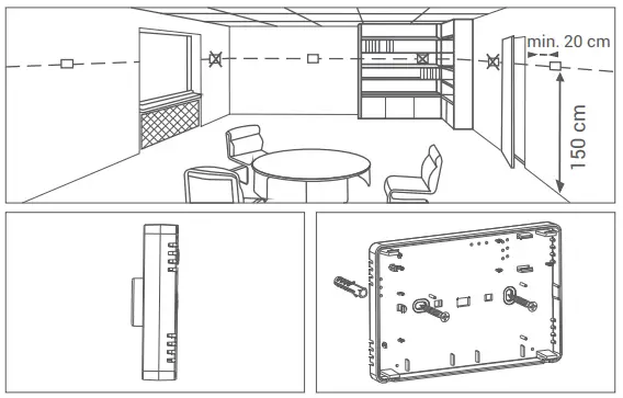 GENERAL LIFE MITRA 230S Digital Room Thermostat fig 4