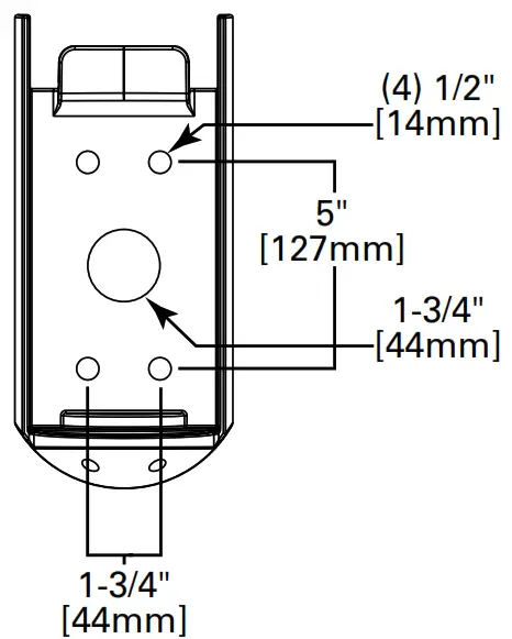 COOPER Lighting Solutions Invue ARB Arbor Post Top - Drill Pattern