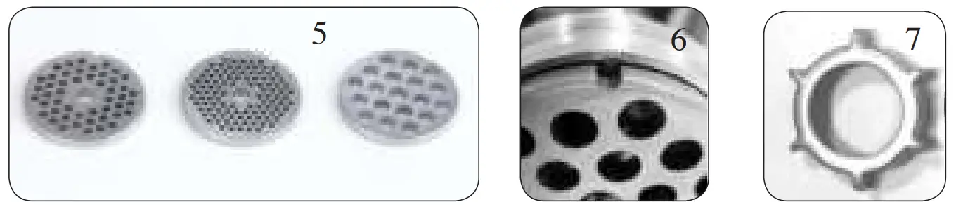 Domo-elektro DO9070KR Kitchen Machine -5 6 7