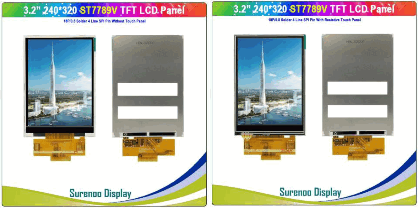 Surenoo STP0320A2 240320 Series TFT LCD Panel