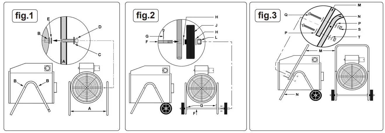 This product is only suitable for well insulated areas or occasional use - Figure 3