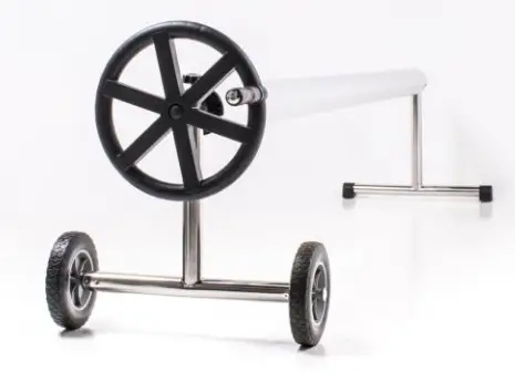 welldana 32-001010 Solar Blanket Roller Base SS With Wheels