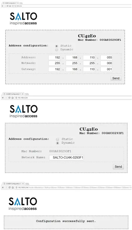 SALTO CU42E0 Electronic Door Controller-fig9